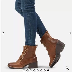 Sorel Cate Waterproof Lace-Up Boot